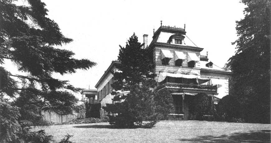 Villa Blohm vor dem Ersten Weltkrieg