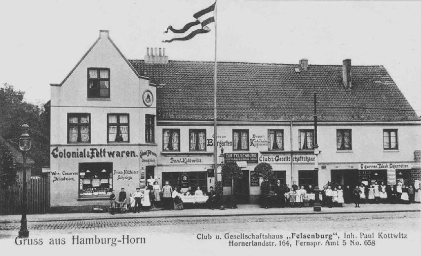 Foto der alten "Felsenburg"